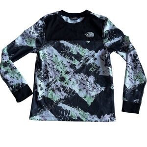 The North Face Printed Waffle Baselayer long sleeved shirt